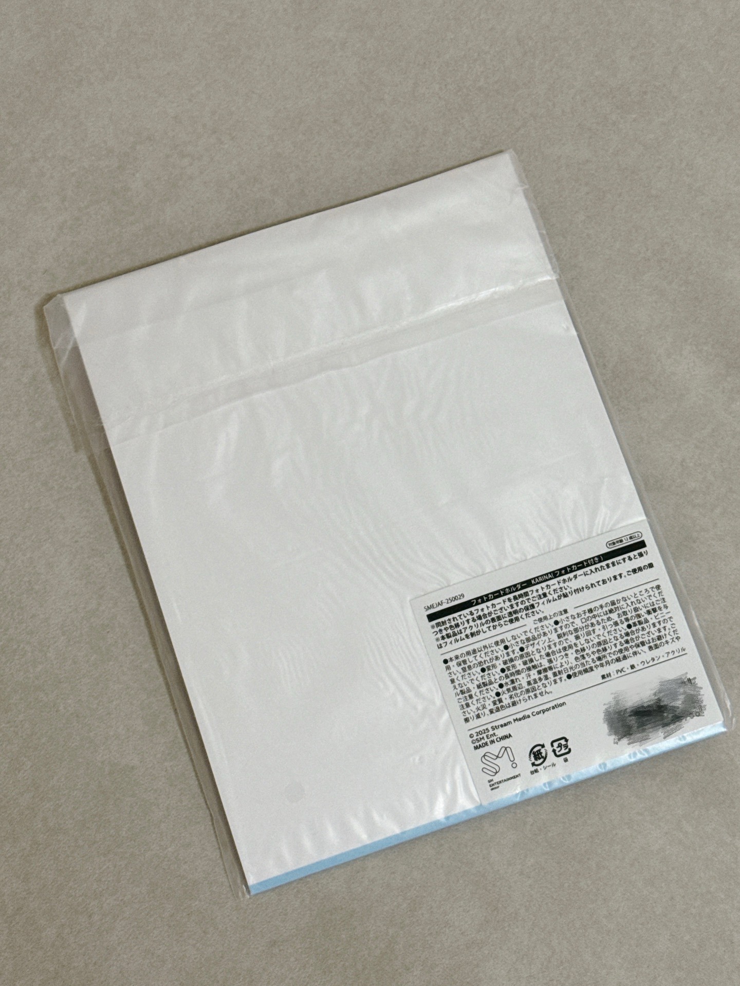 Fm單卡套Karina（無小卡，僅拆檢未使用）