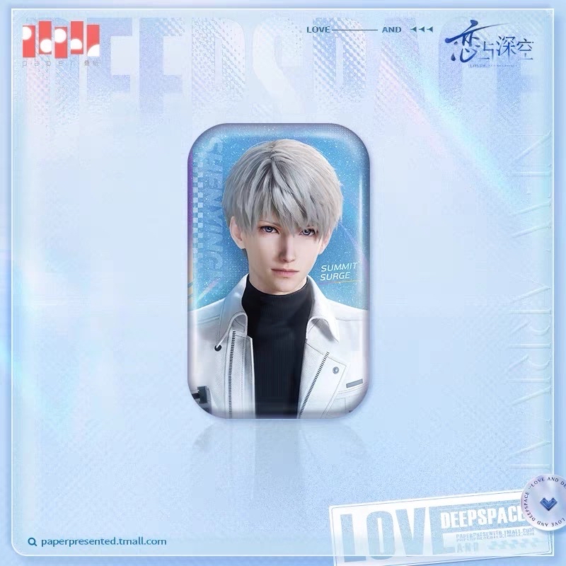 現貨 戀與深空 沈星回 超越巔峰 可動徽章