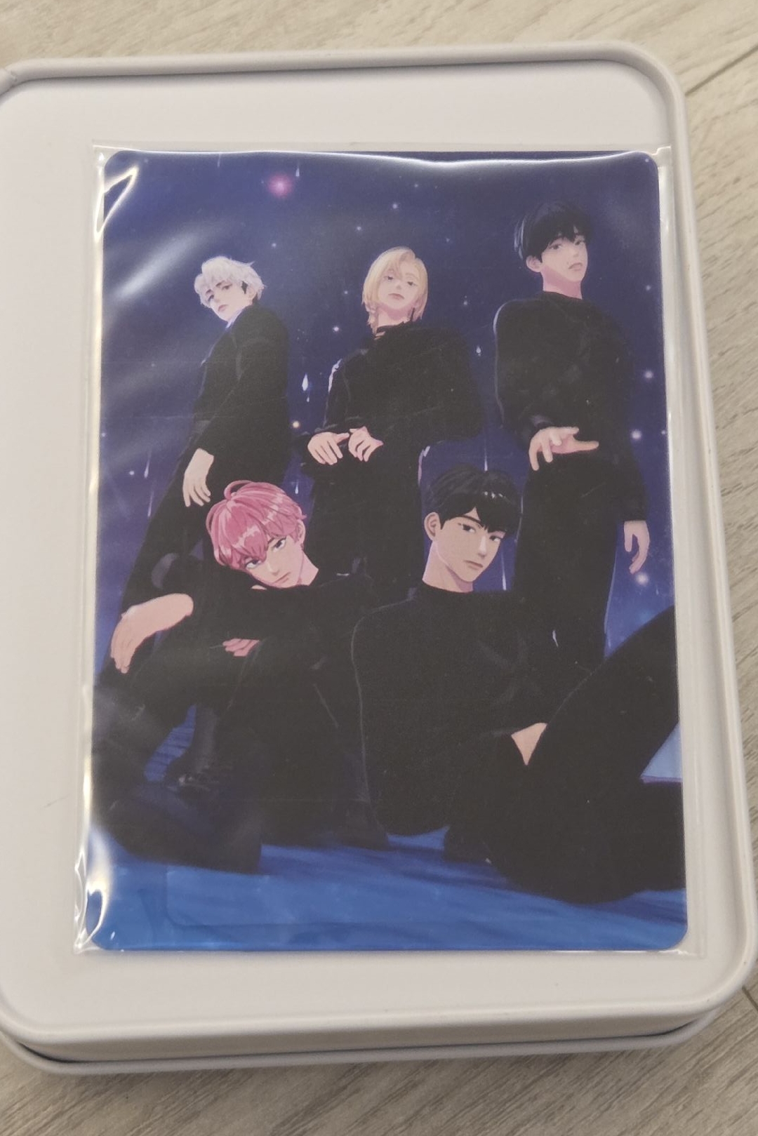 why?周邊卡長版T恤 透卡