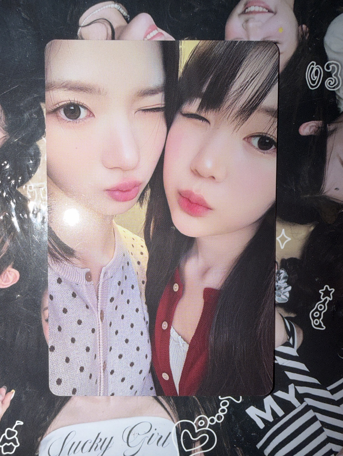 hearts2hearts jiwoo&yeon yzy簽售