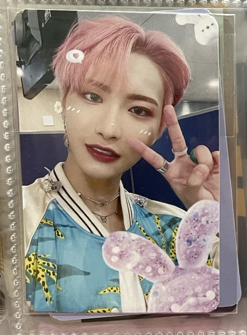 星 粉髮濾鏡 Fever pt.3 wonderwall 2.0 簽售卡 