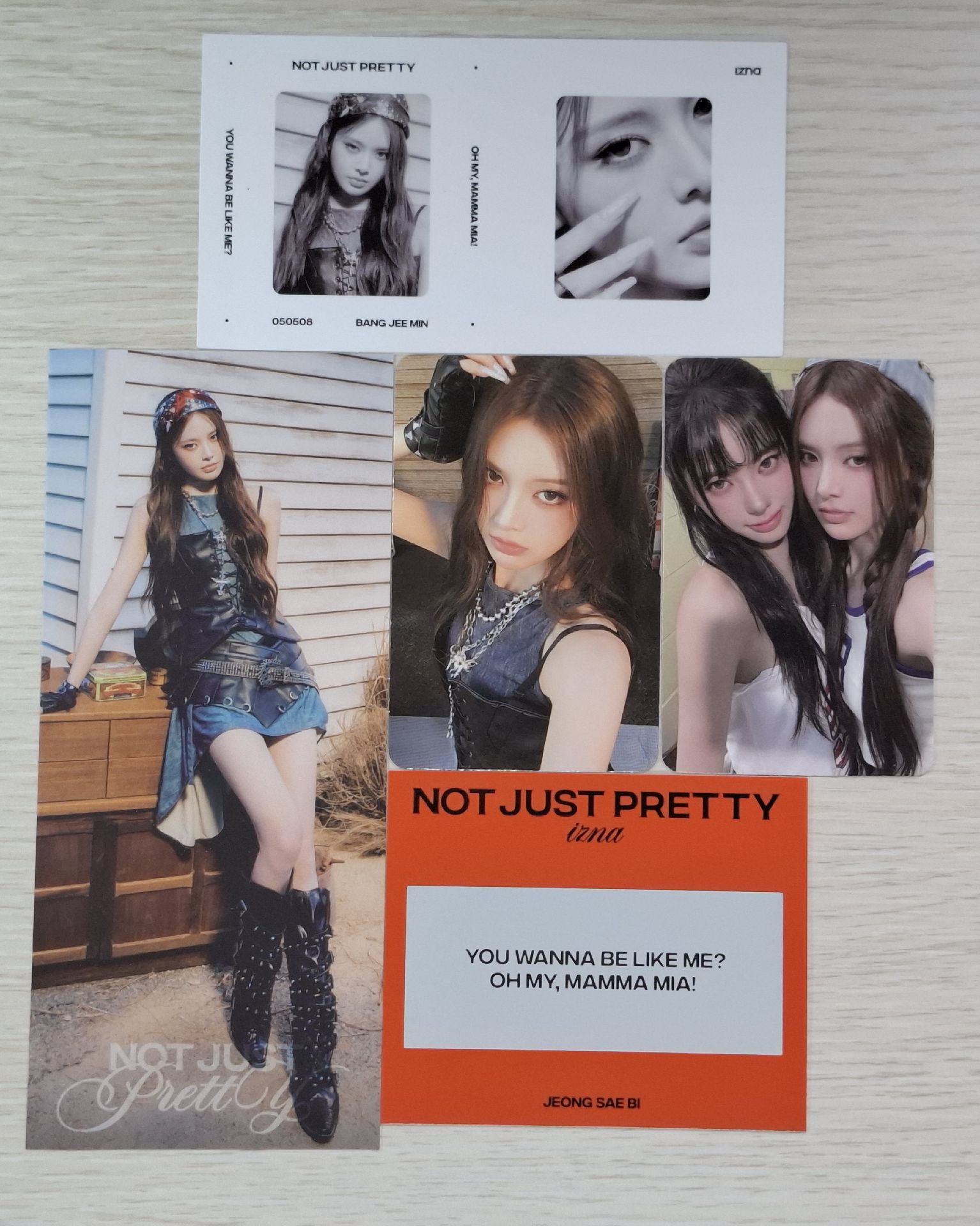 izna 迷二專卡/固配/空專