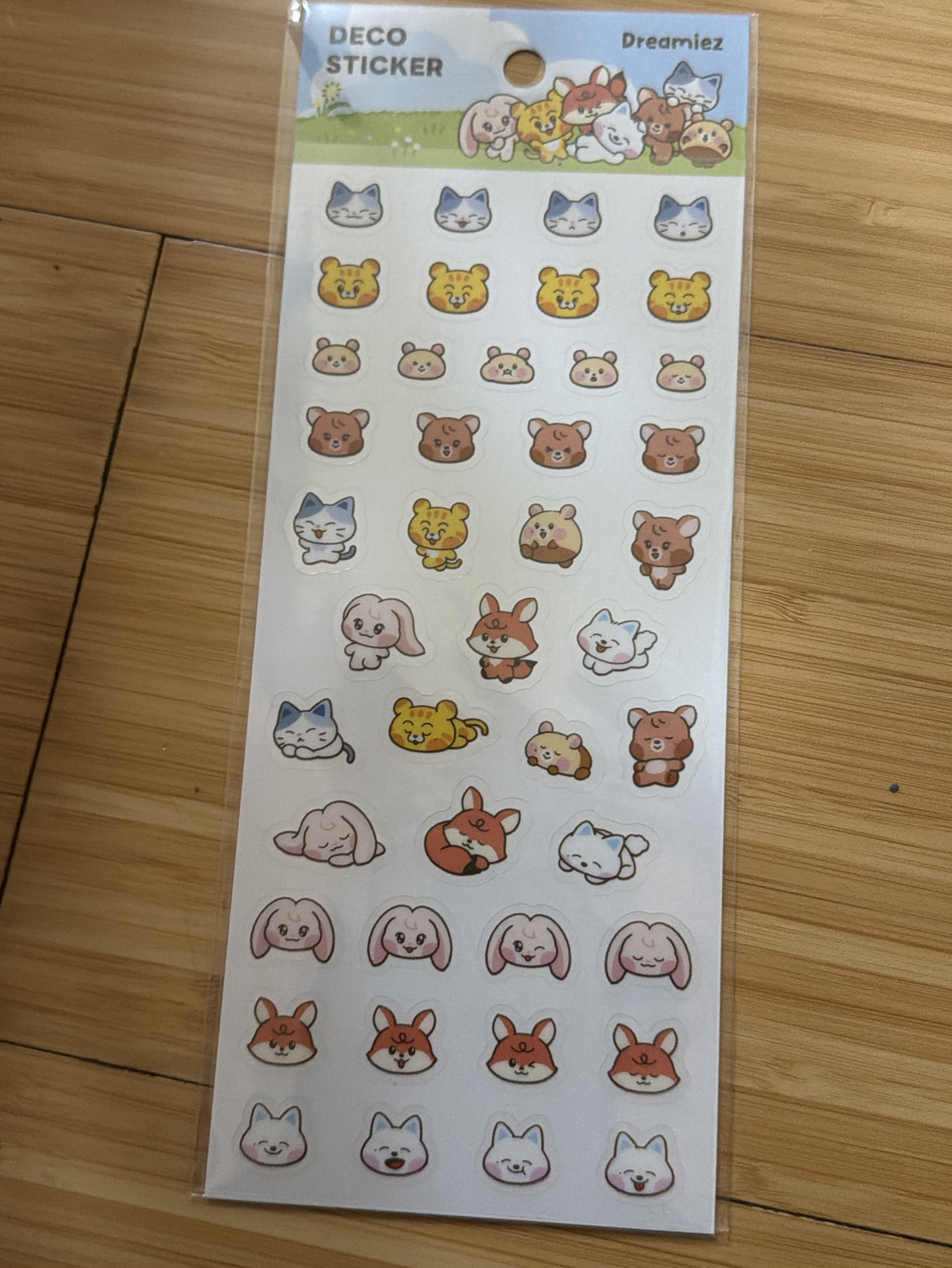 Nct dream  Mark eong 森林娃+貼紙