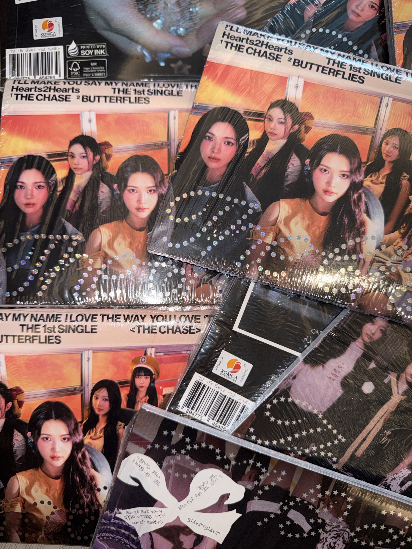 hearts2hearts  the chase 未拆專