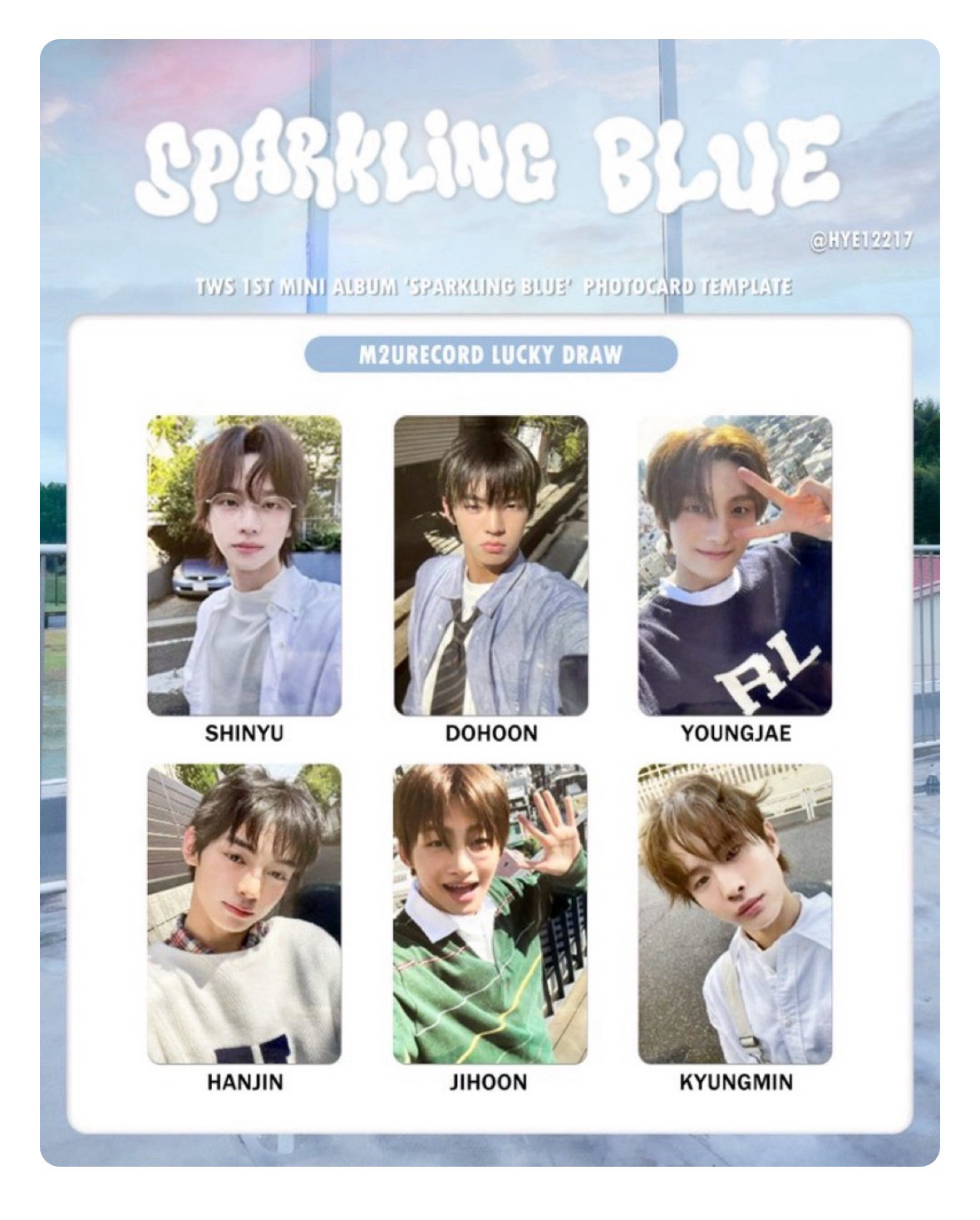 英宰 Sparkling Blue m2u 1.0 幸運卡