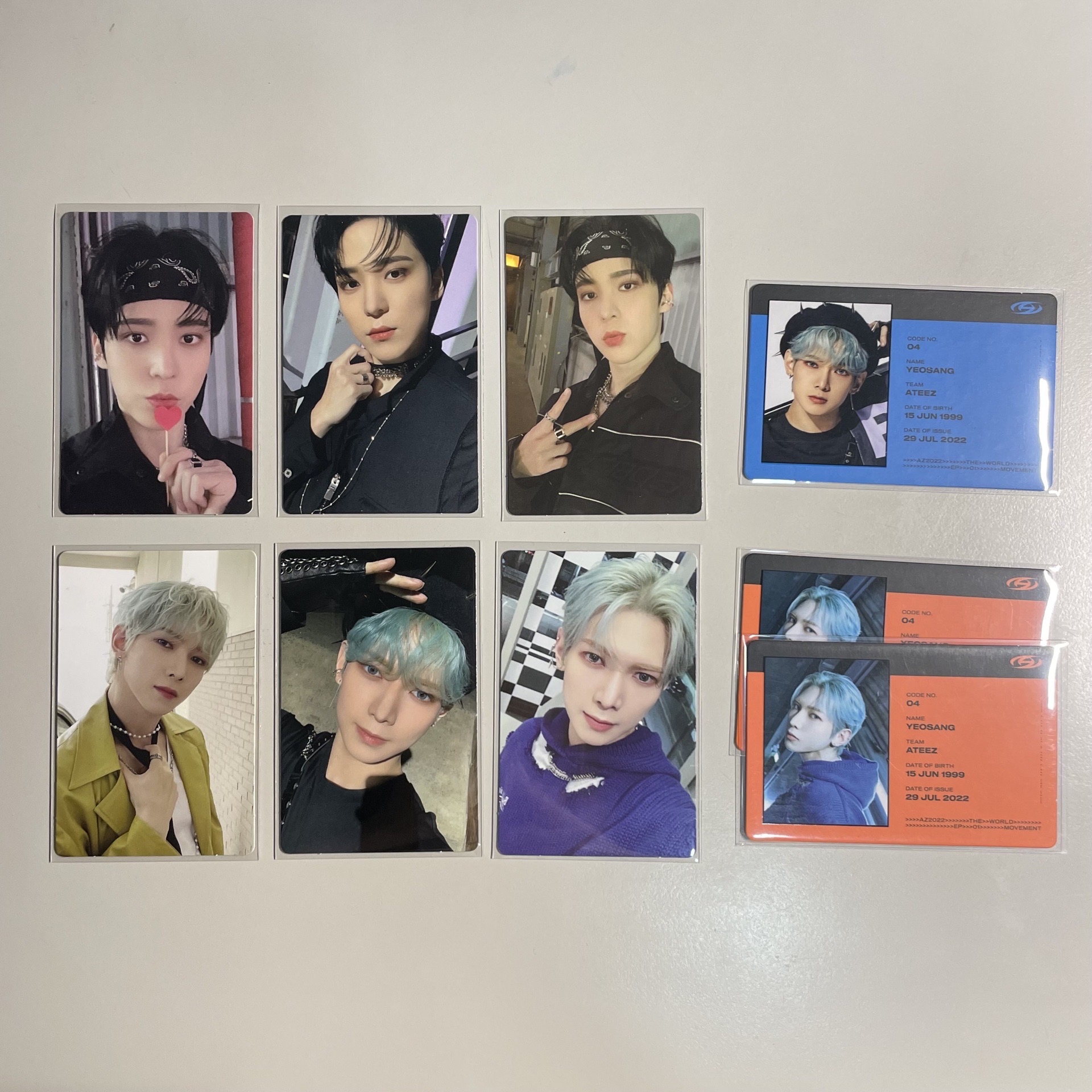 Movement 特典卡 專輯卡 丁潤浩 姜呂尚