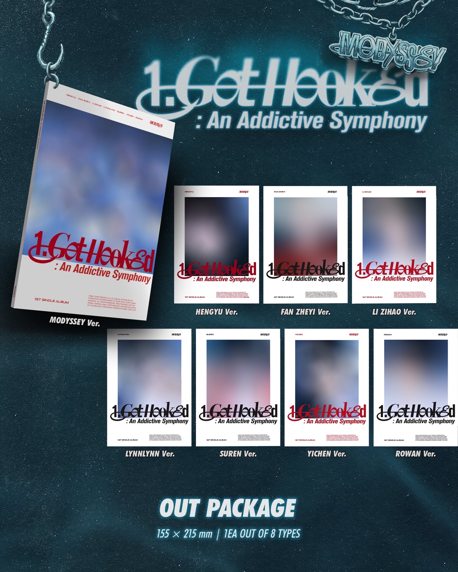 MODYSSEY 顏秋越 未拆專 特典