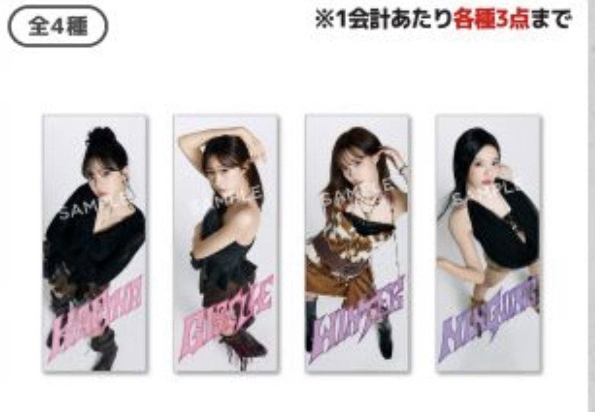 2026 巡迴 日場 大型毛巾 大手幅 Slogan Towel