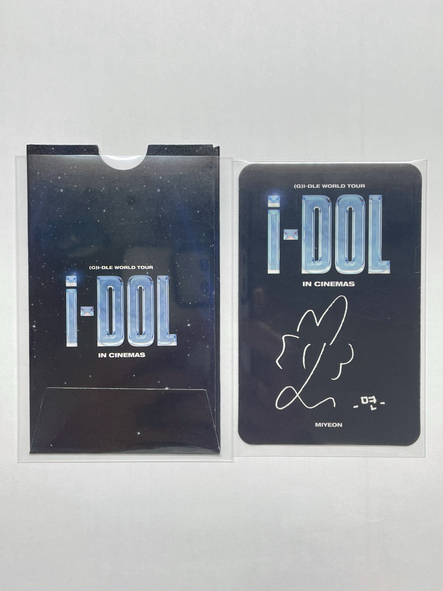 24’世巡演唱會 iDOL 電影卡 麵