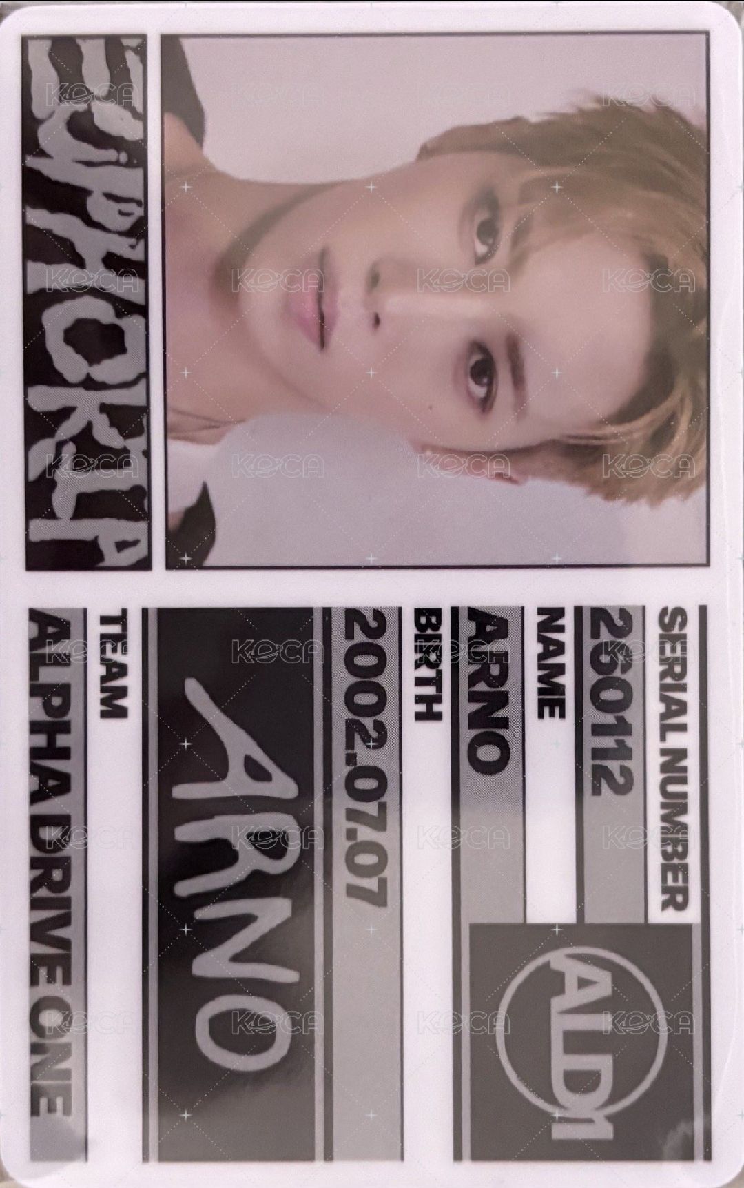 迷一 Freak Alarm ver.Staff Pass  專輯卡 