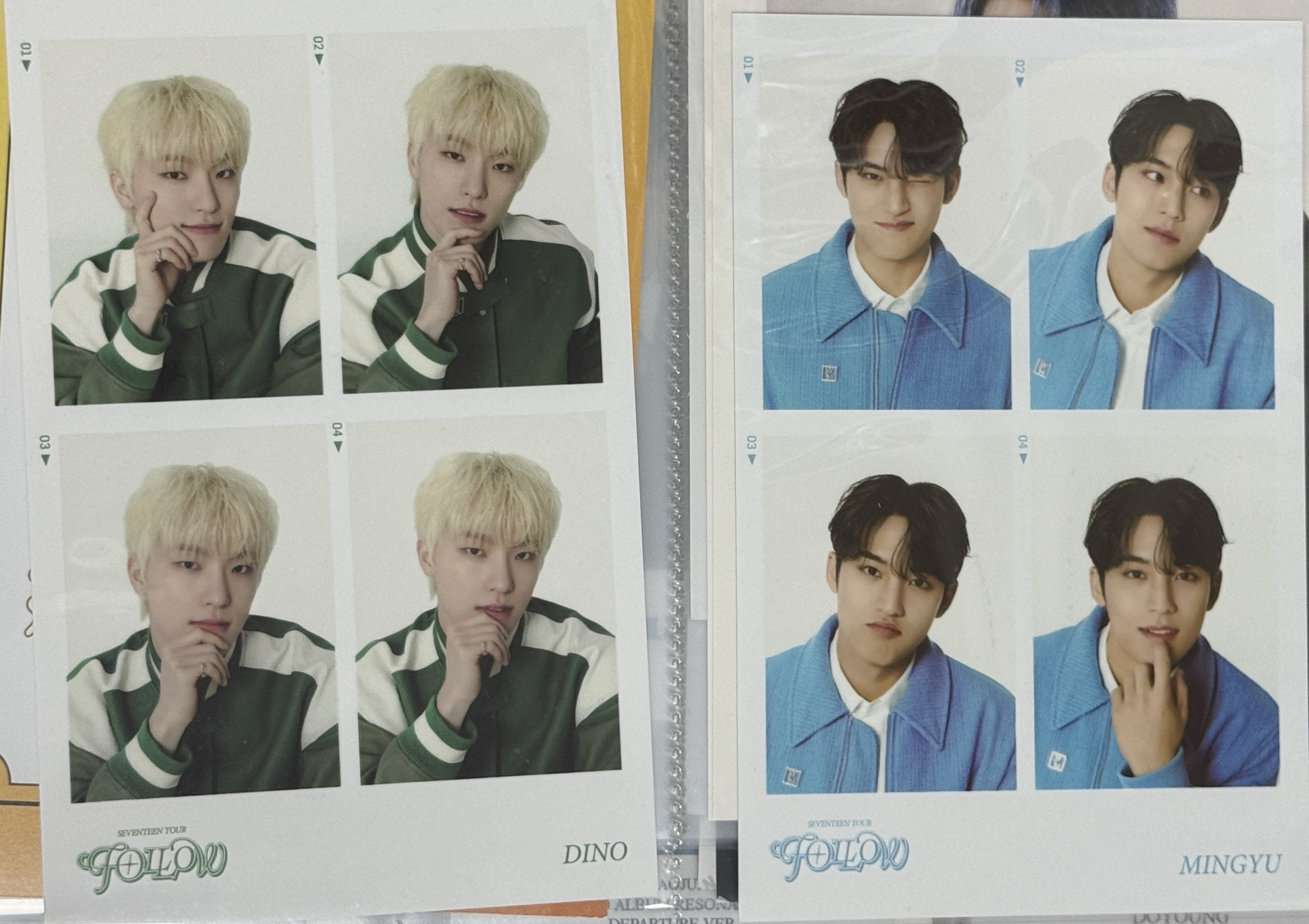 FOLLOW 人生四格明信片組（可當綁）