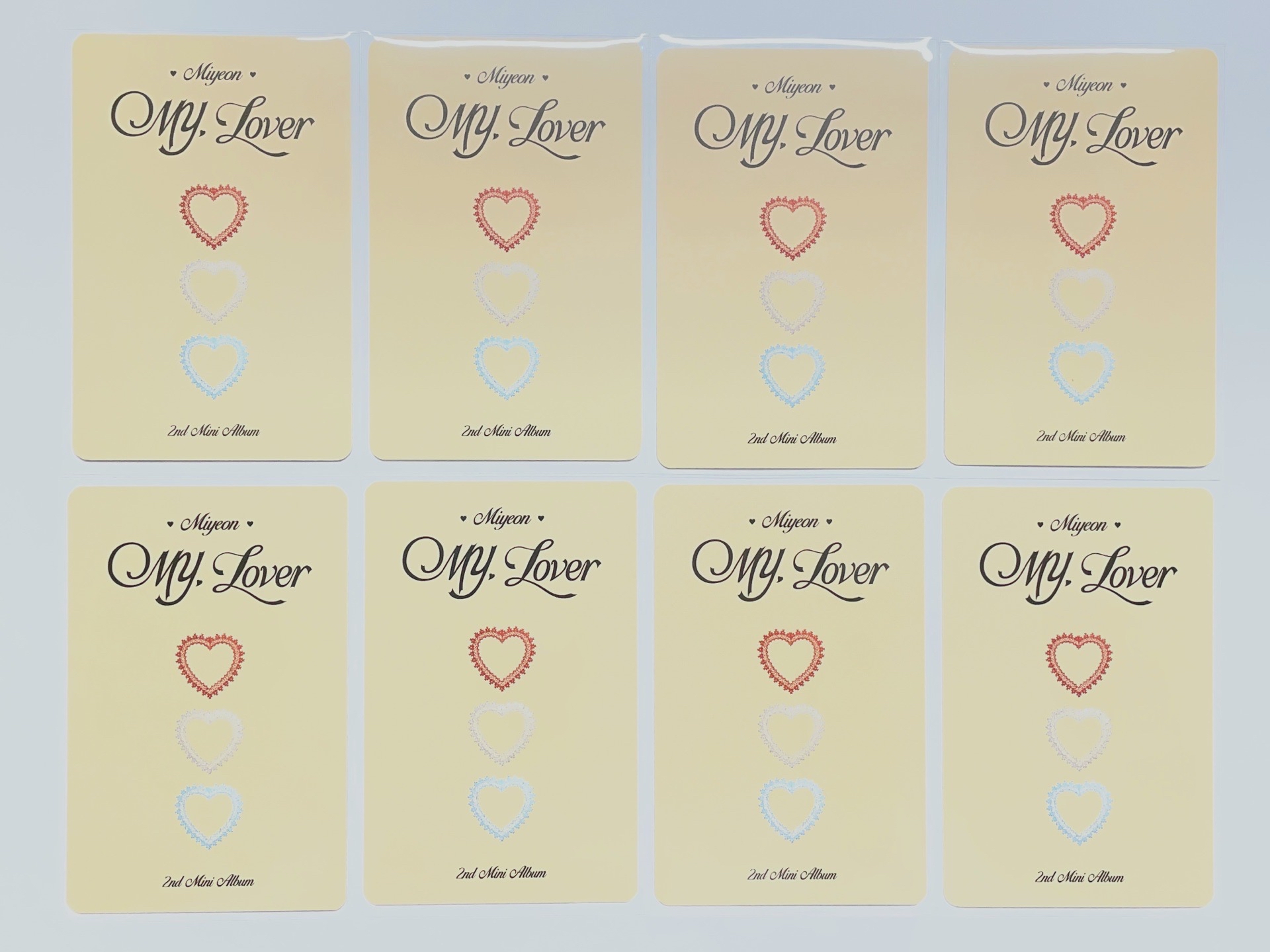 My,lover 快閃店 卡套 (組) 