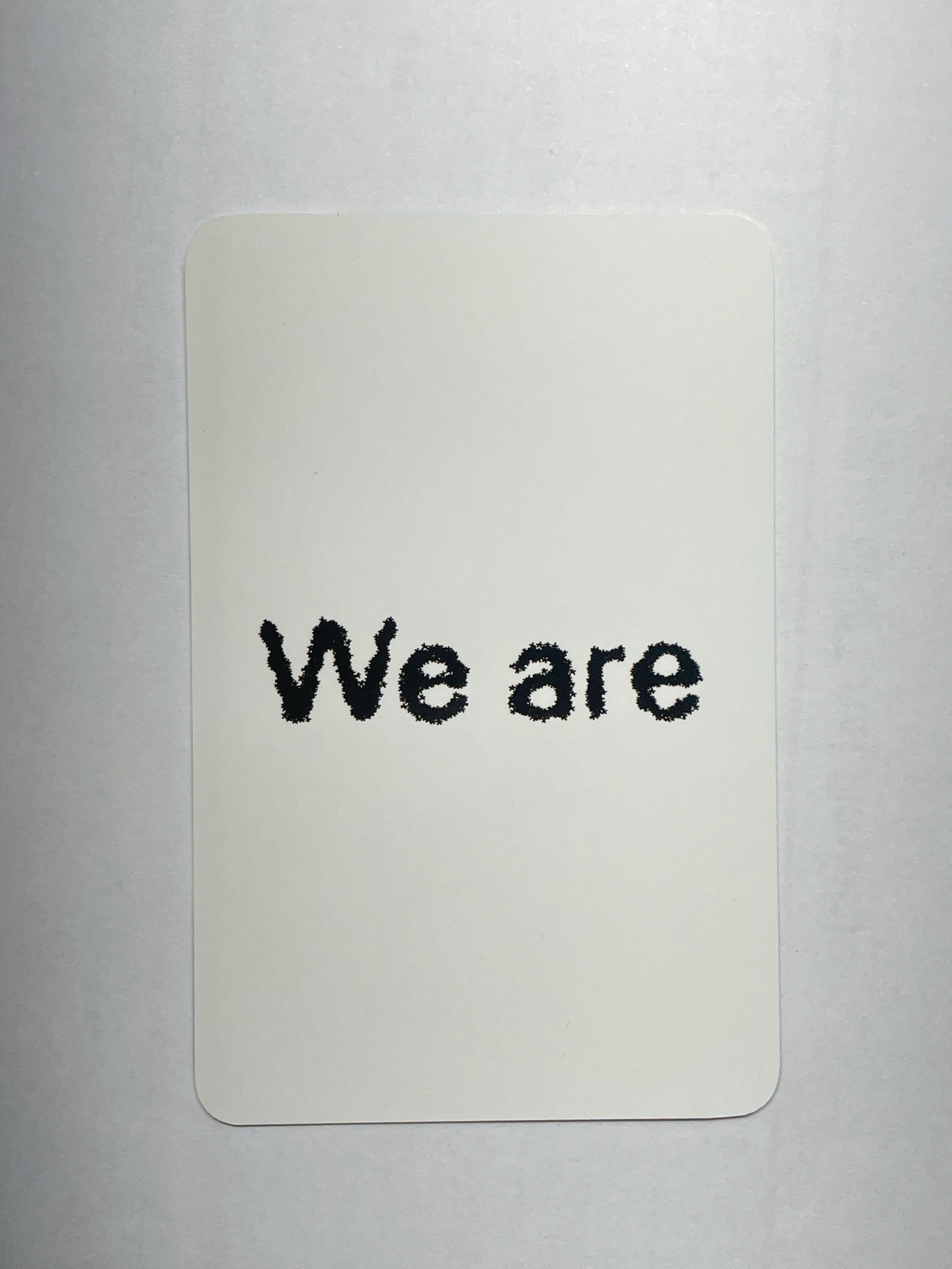 We are k4 2.0 簽售卡 魔法學校 麵1