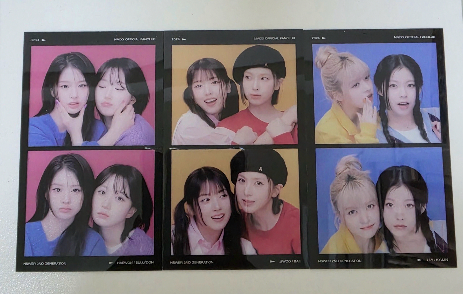 整組三張套出 二期膠片