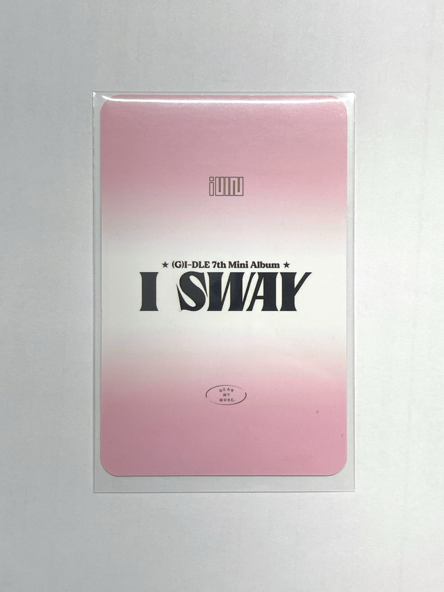 I SWAY dmm 1.0 特典卡 捲餅 雙人卡 分隊