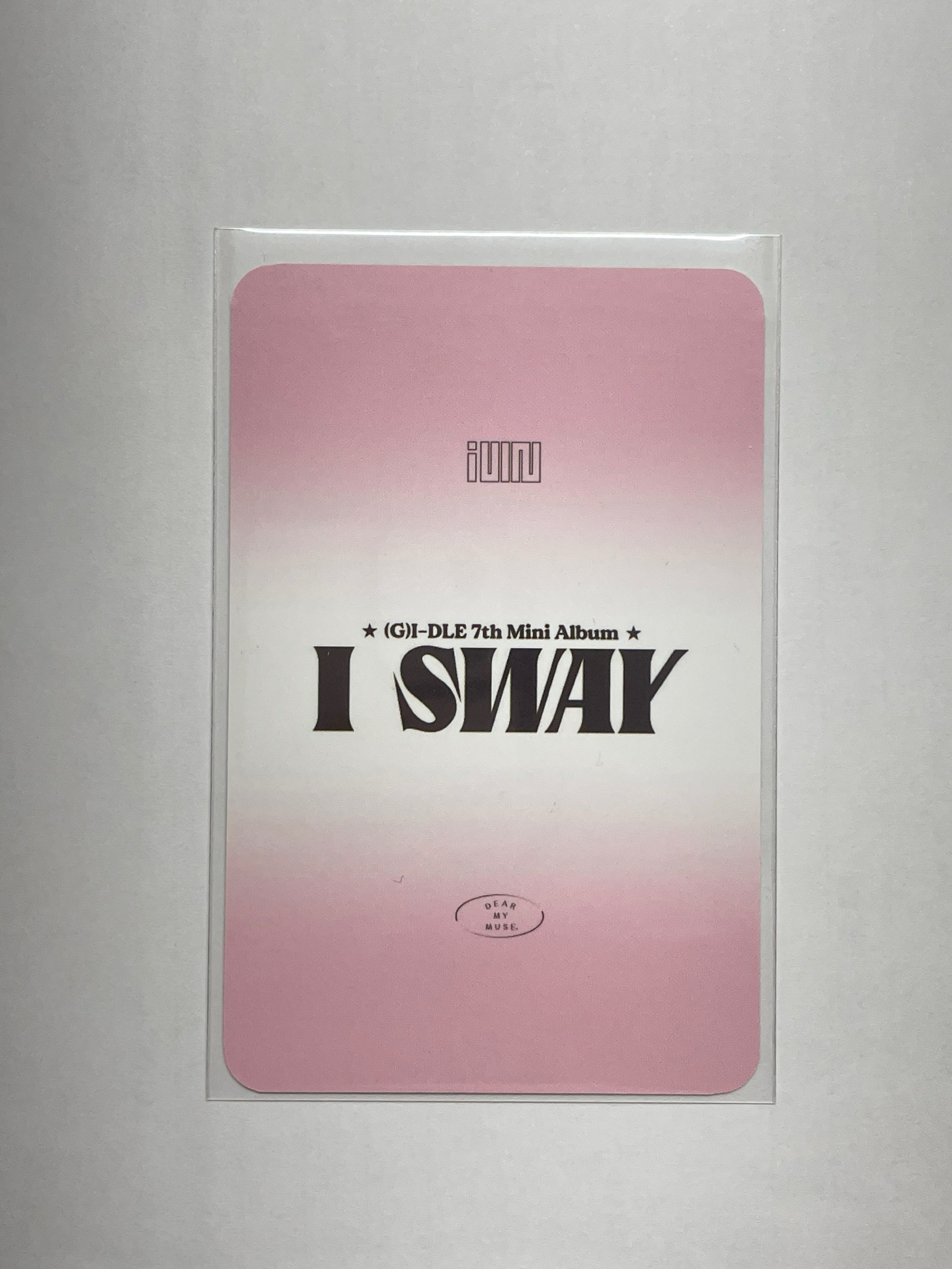 I SWAY dmm 1.0 特典卡 麵妮刷 三人卡 分隊卡