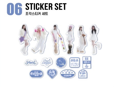 GFRIEND 十週年 未拆貼紙包