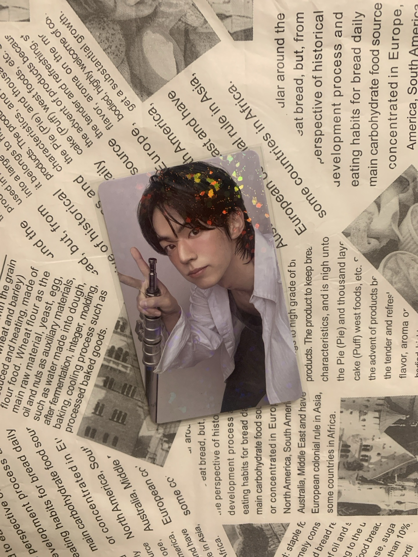 Play Hard 日咖 單封 特典卡 