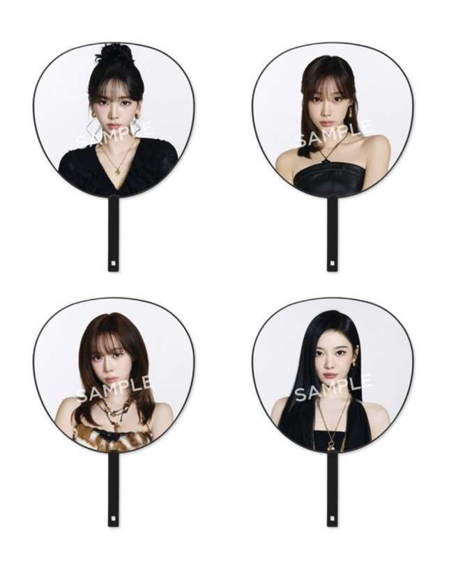 (預購）aespa 蛋巡大王扇