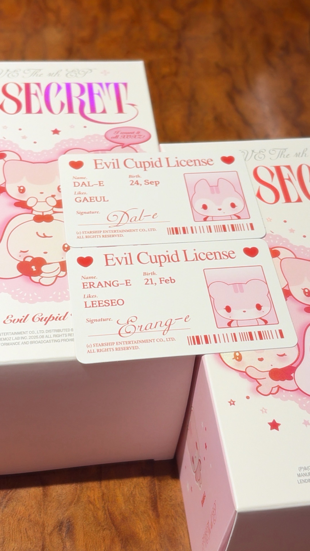 IVE 娃專 瑞、秋 全新未拆娃只看卡