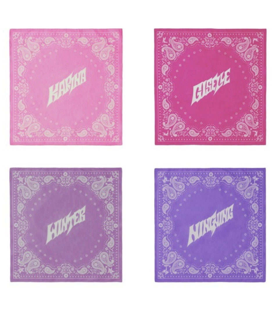 （預購）aespa 蛋巡方巾