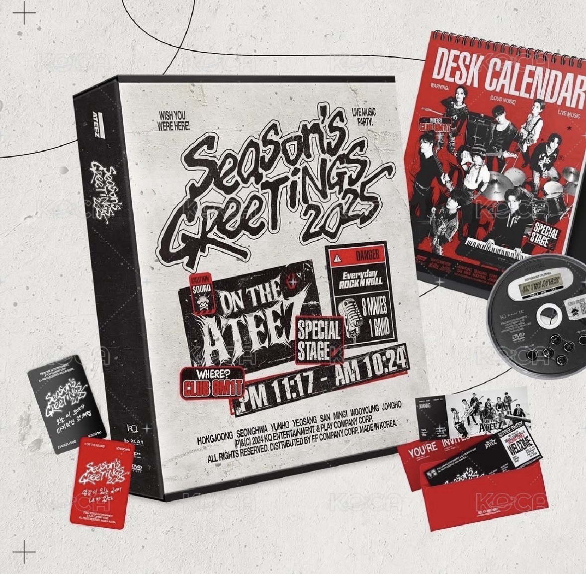 25年曆 明信片+證件照+小卡（中星）