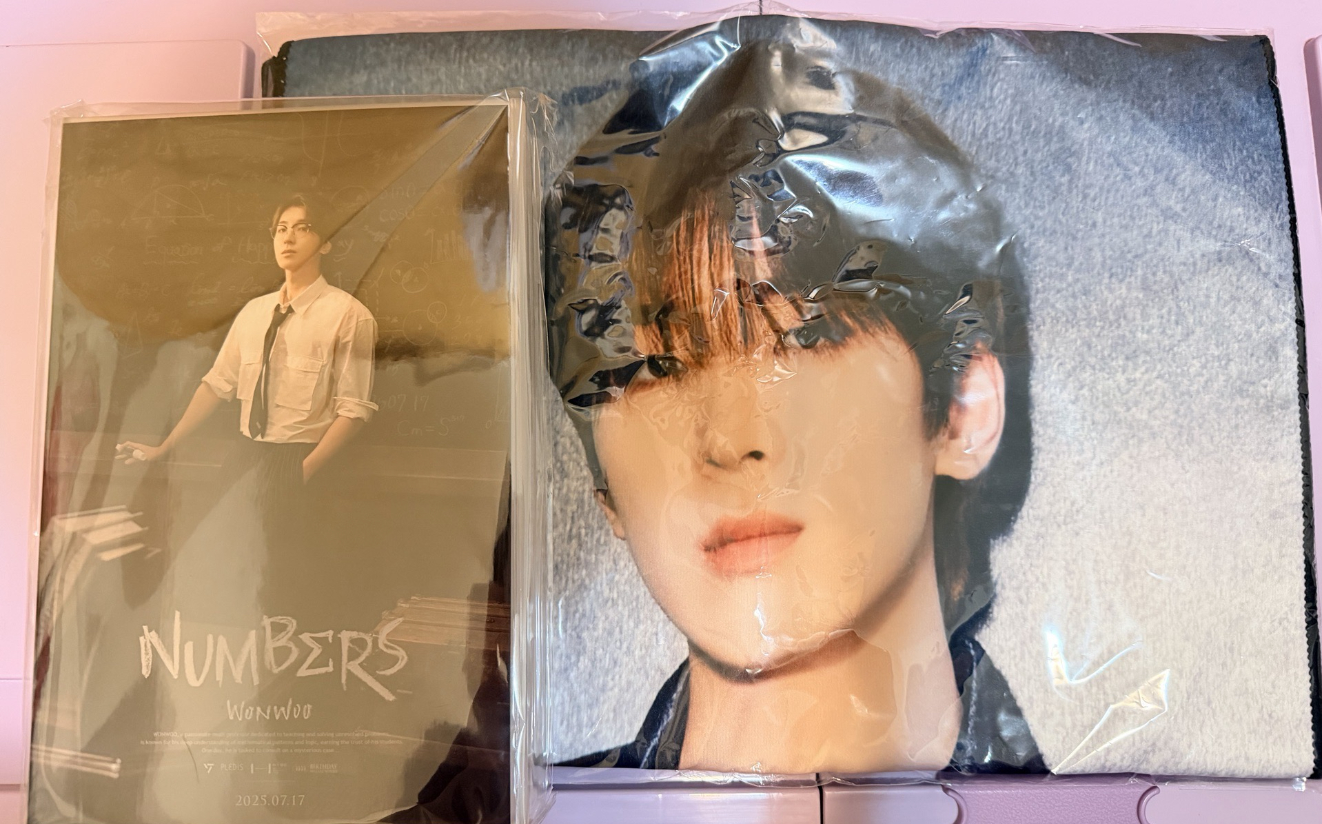 Seventeen 全圓佑 Righthere 日巡大毛巾全新未拆