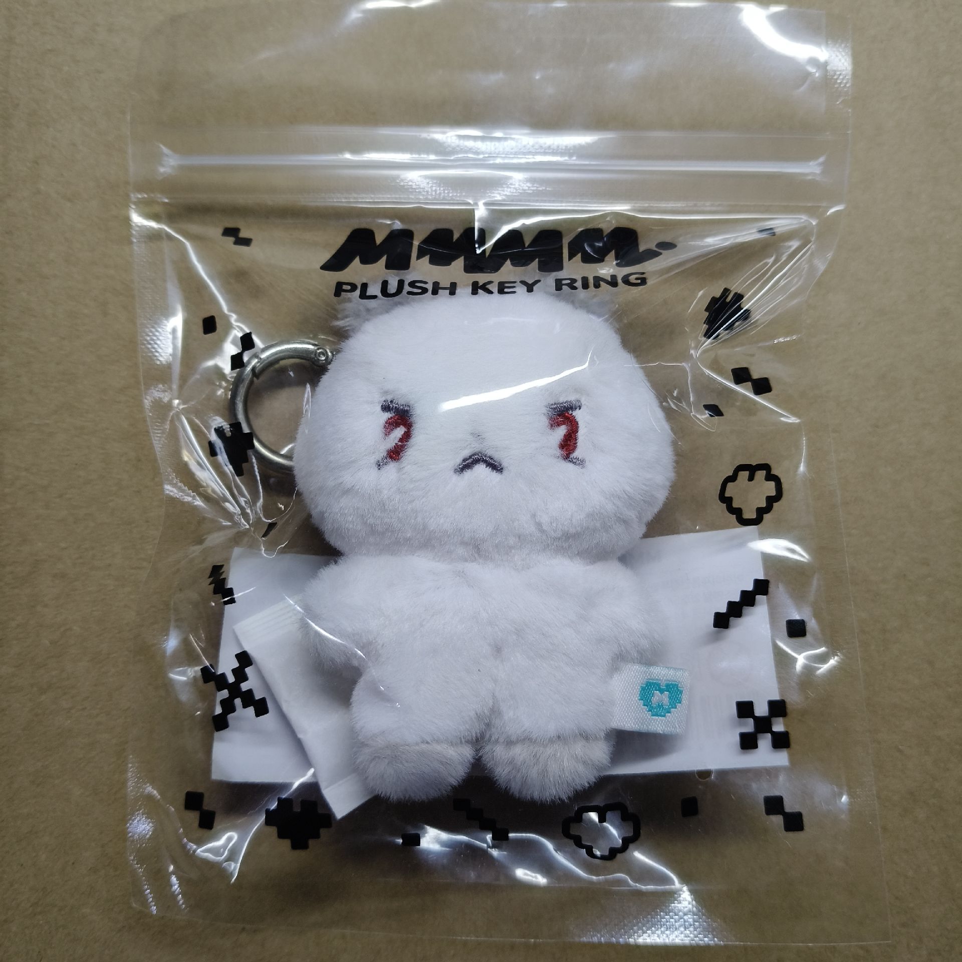 現貨不綁 PLAVE MMMM 銀虎吊飾娃