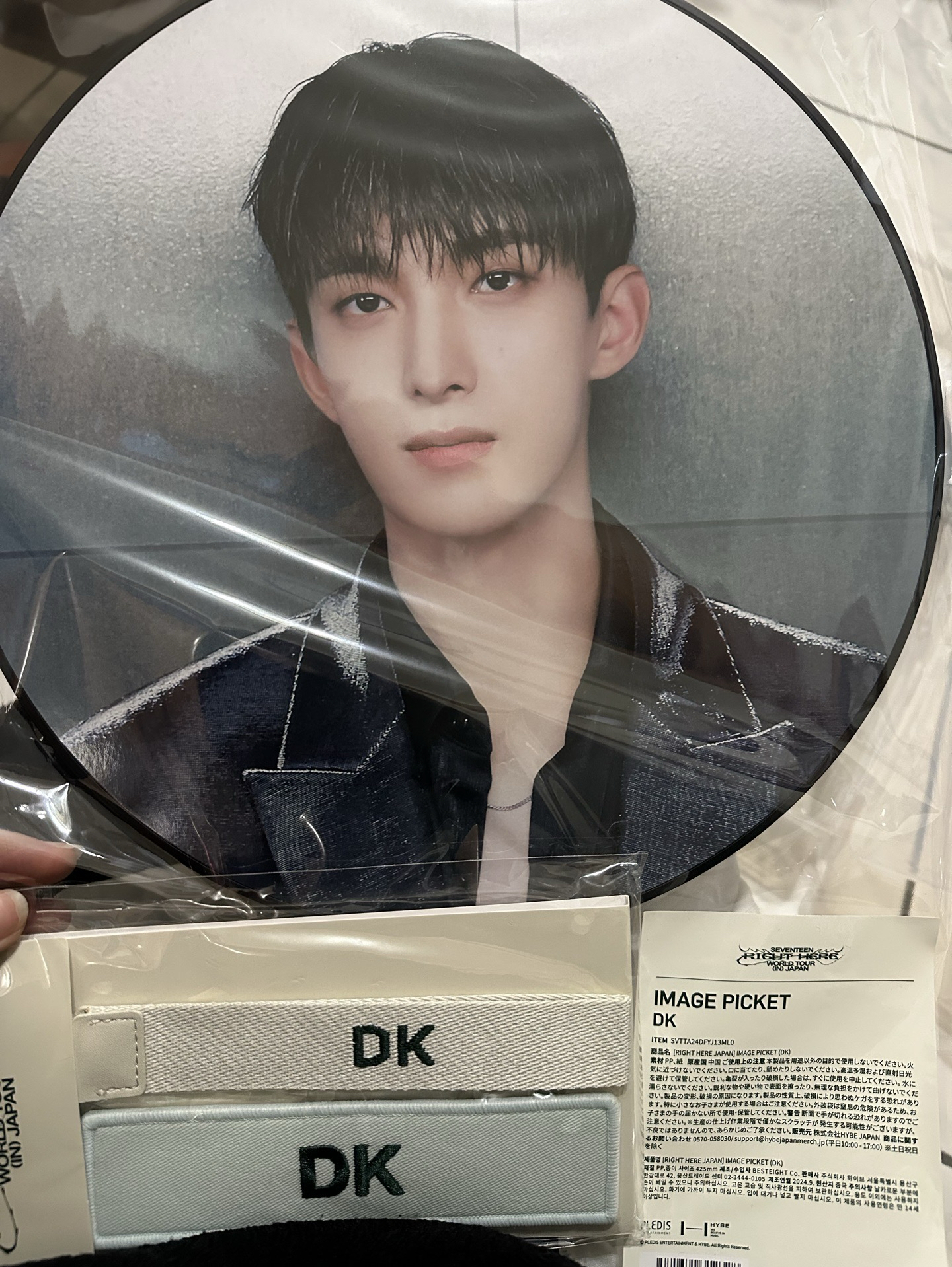 seventeen RH 碩大扇布章