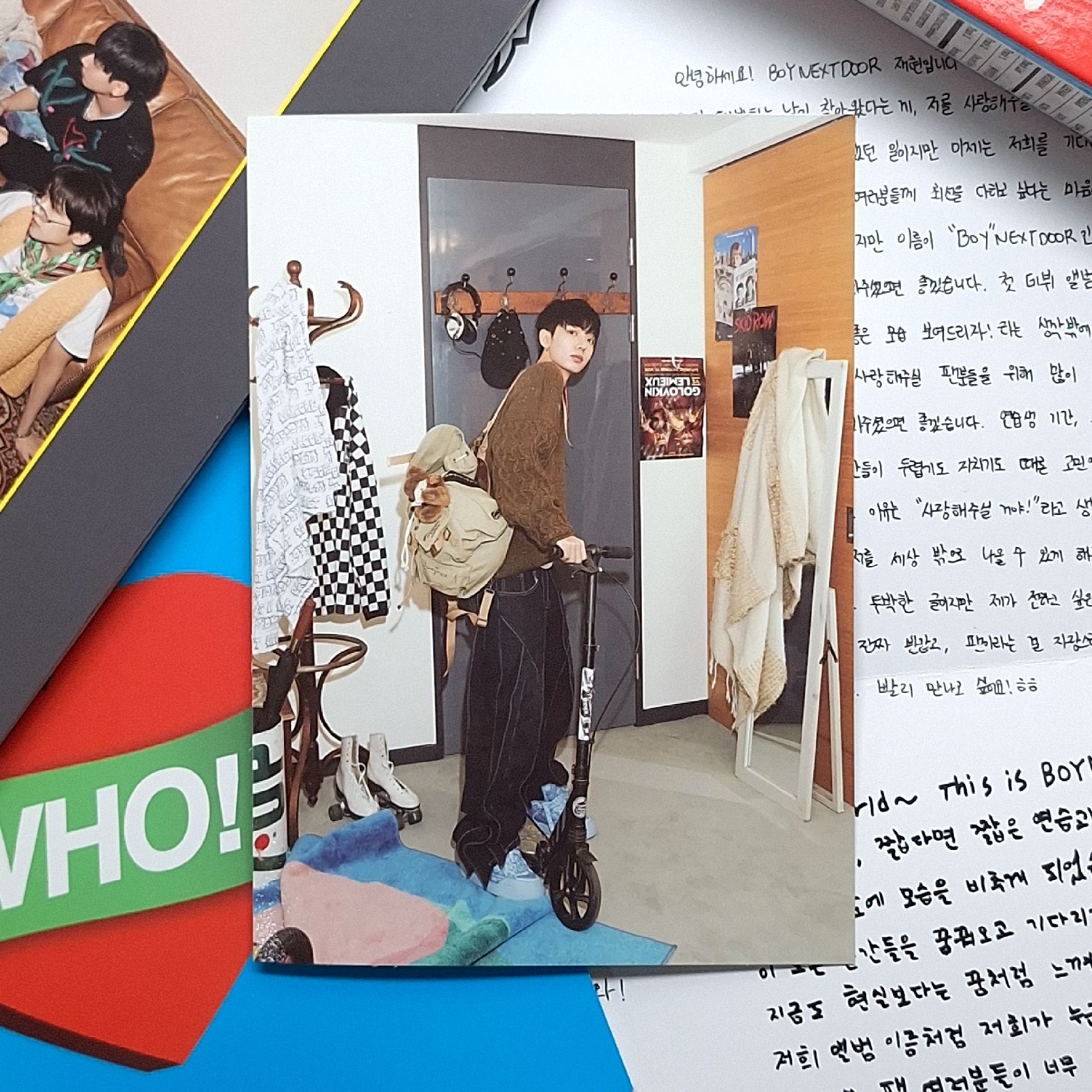 WHO! 宰鉉 明信片 Crunch ver.