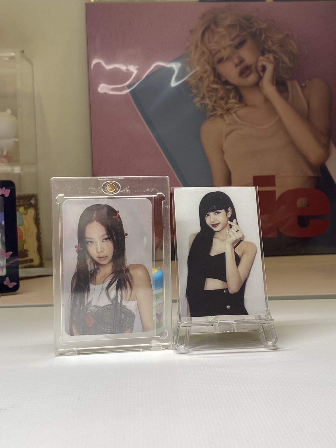 Jennie 二巡周邊卡&Lisa the album專卡