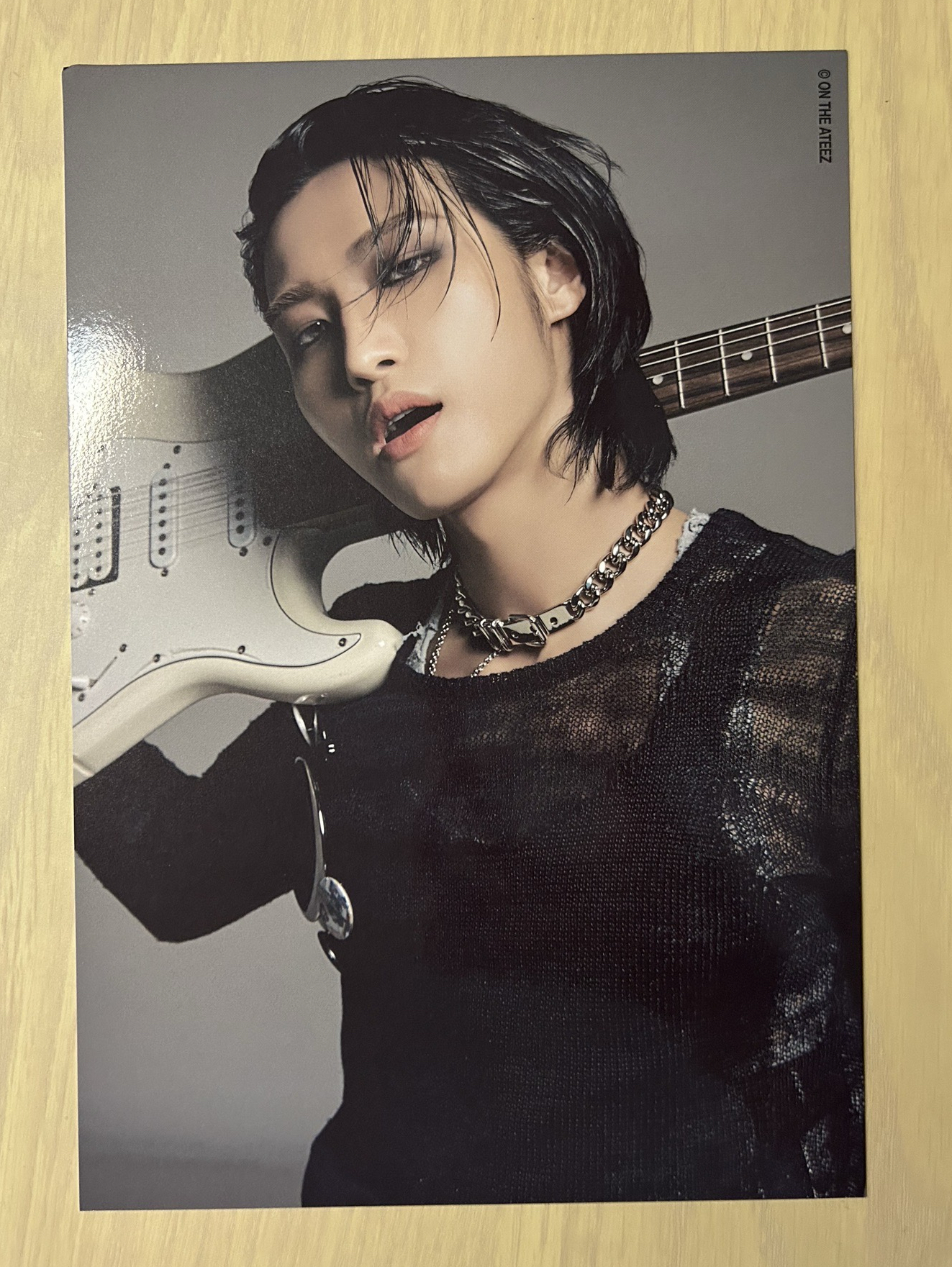 ATEEZ 朴星化 2025年曆明信片（雙面）