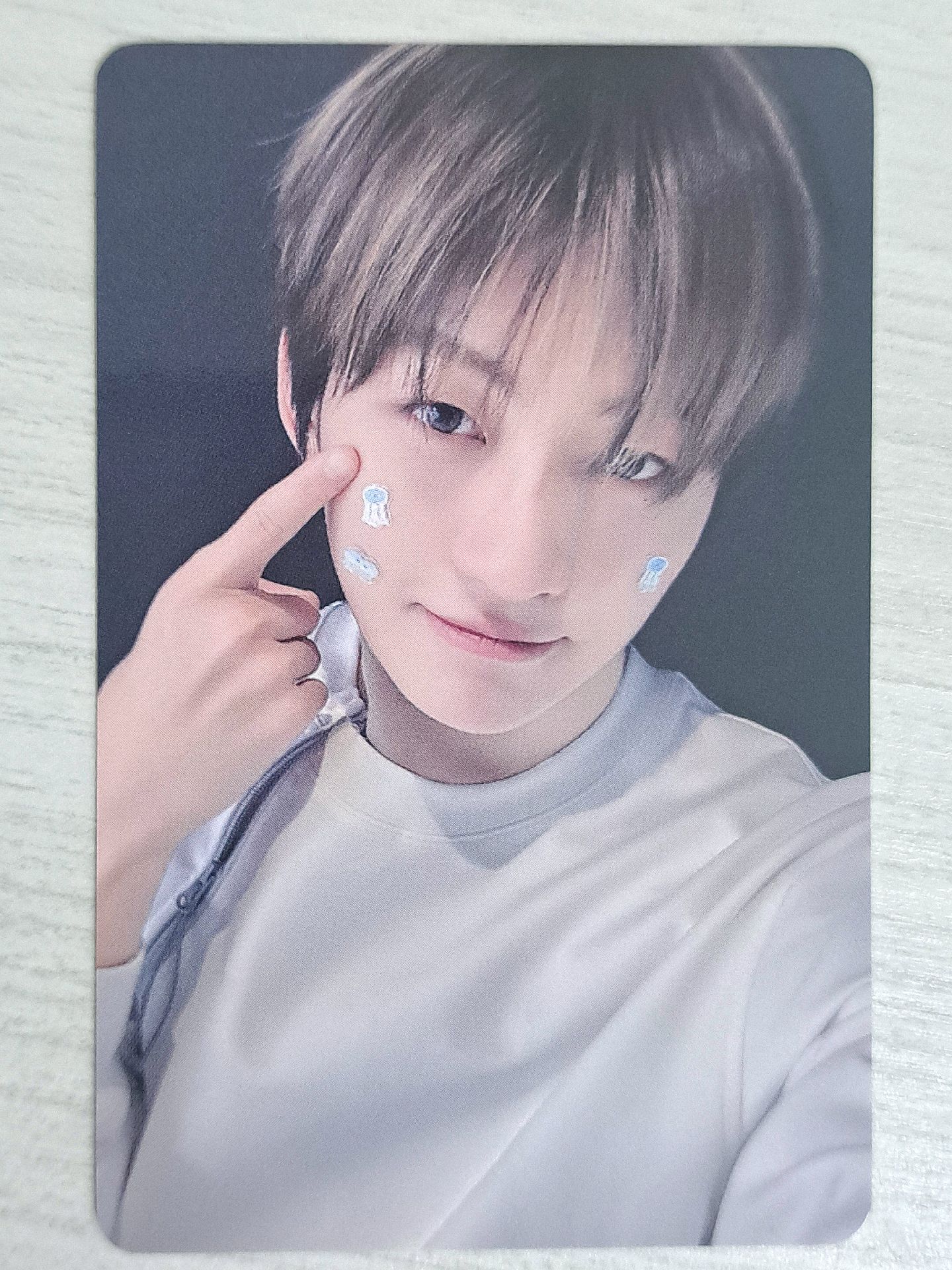 TRY WITH US yzy 上海線下 簽售卡 志勳 以後只流薰福的眼淚吧