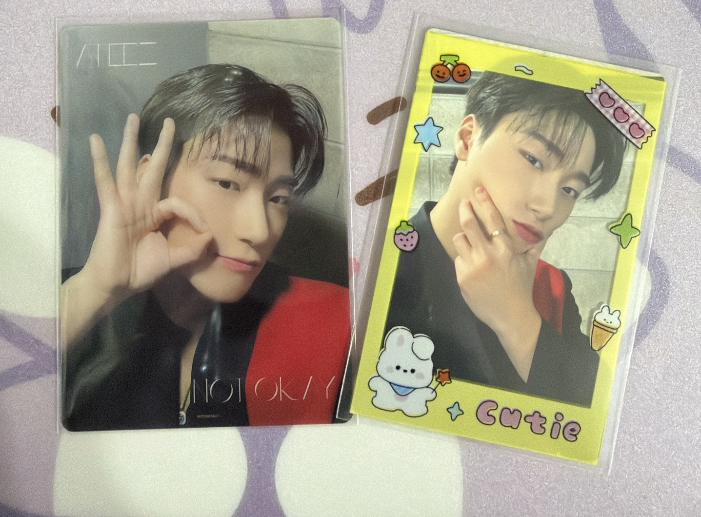 傘尼寶寶 not okay可愛小卡