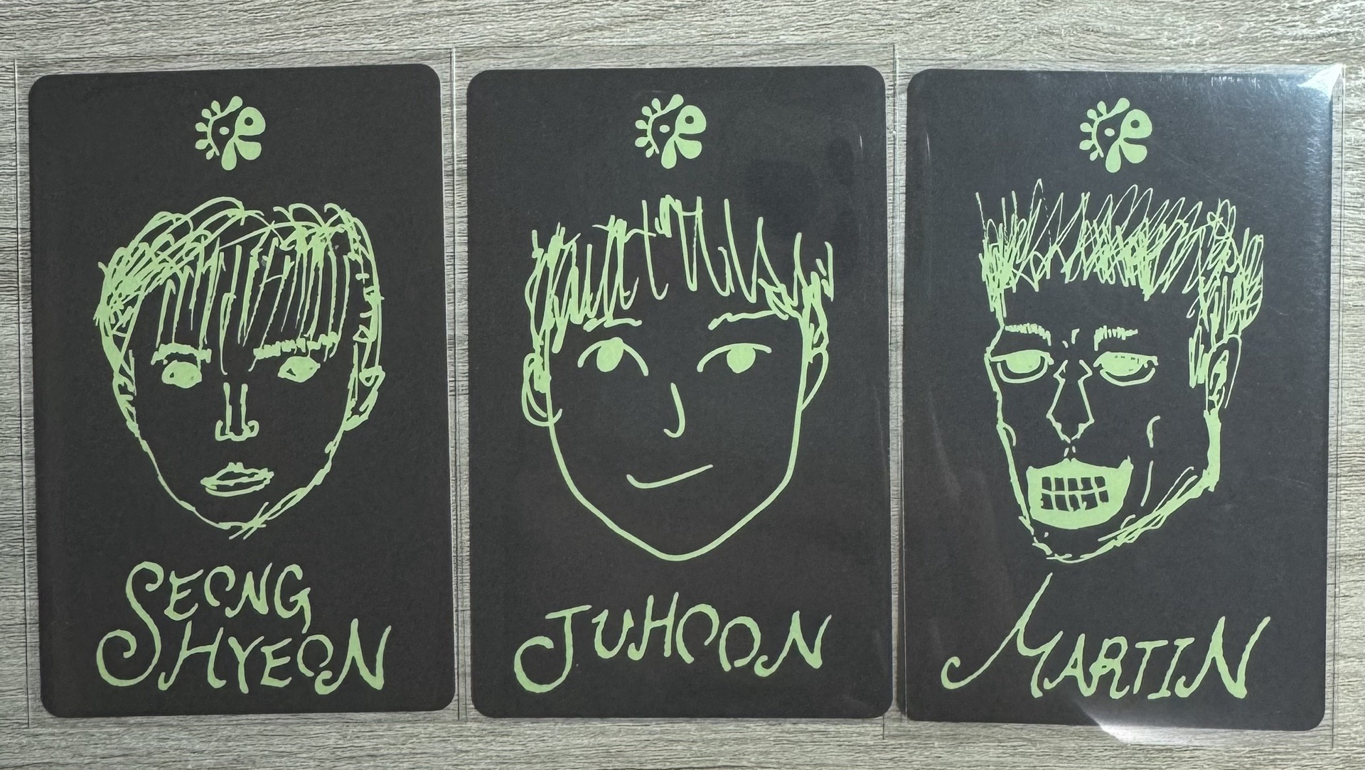 手繪卡背年曆卡