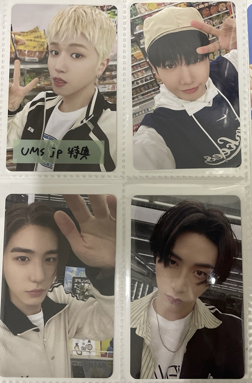 UMS JP幸運卡4張
