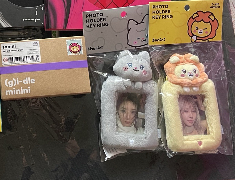 i-dle LINEFRIENDS 快閃娃娃 卡套