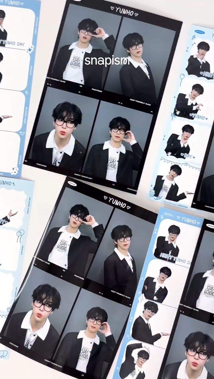 代印 潤浩四格貼紙