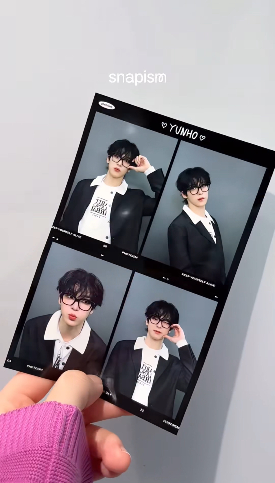 代印 潤浩四格貼紙