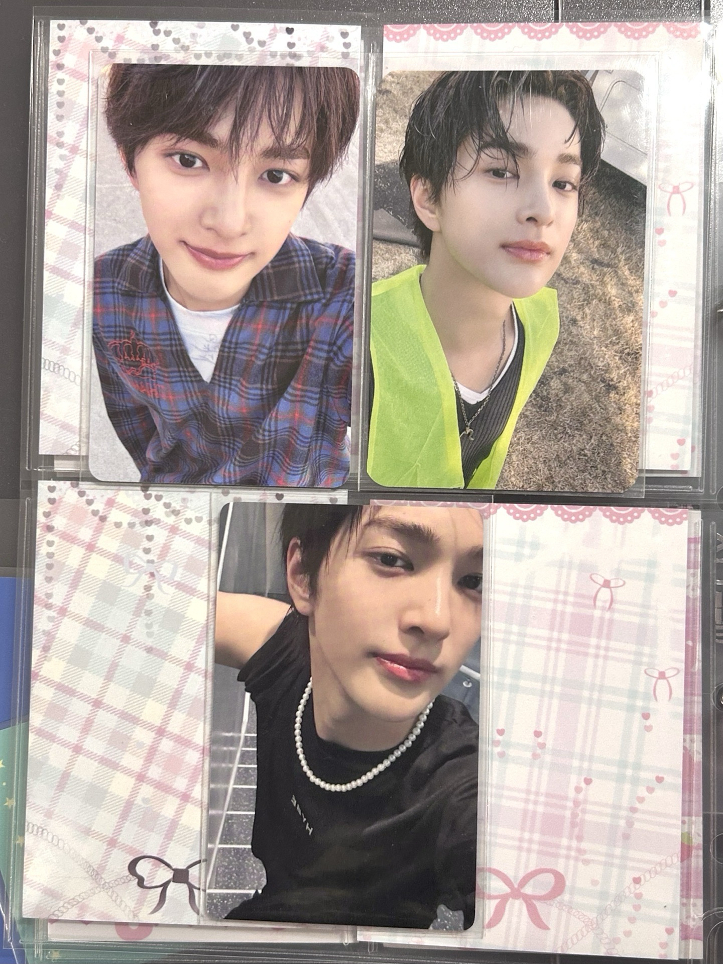 安乾鎬特典卡三張