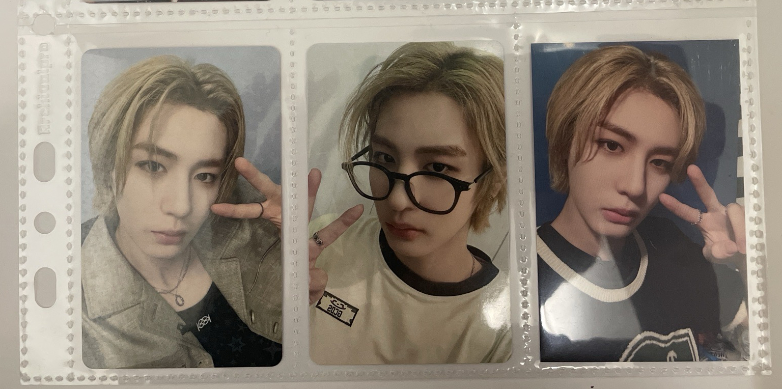 李涵日通特典3張