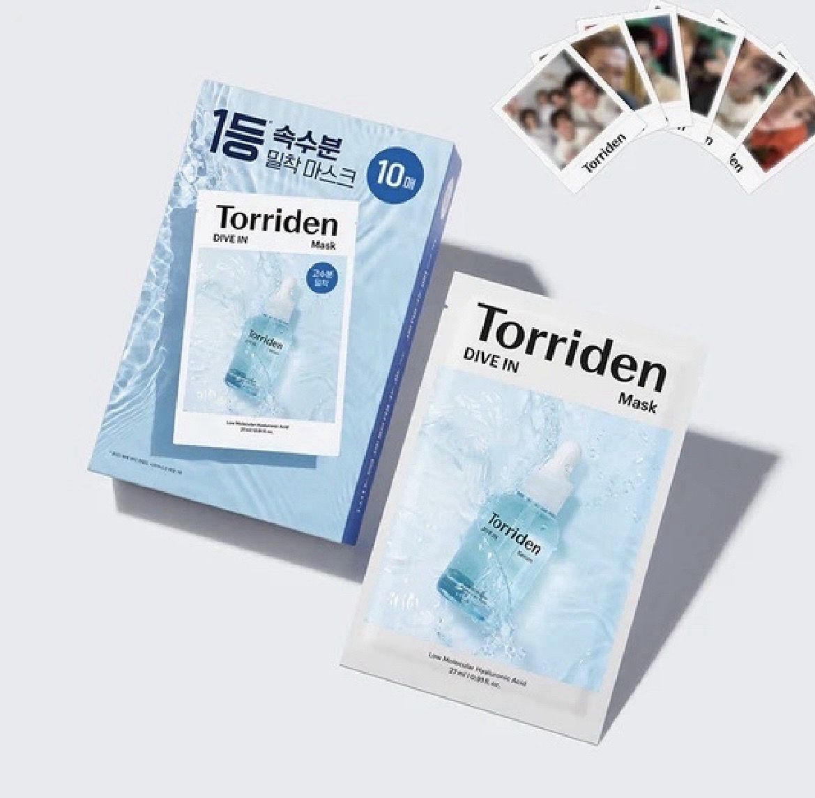 Torriden x CORTIS 藍色保濕面膜/小卡全套