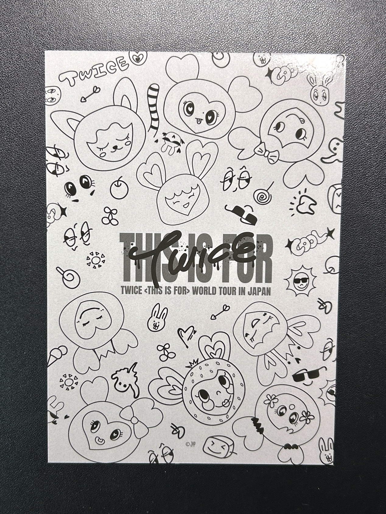 MINA 六巡隨機明信片大卡