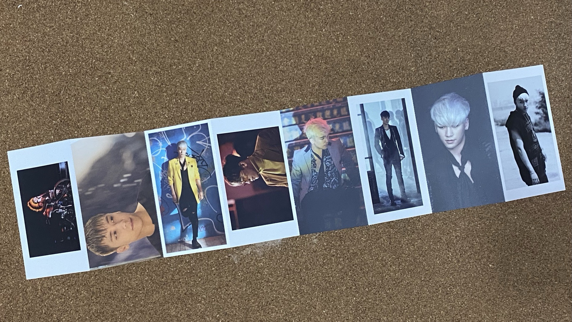 BIGBANG 1st寫真、A TO Z寫真、明信片