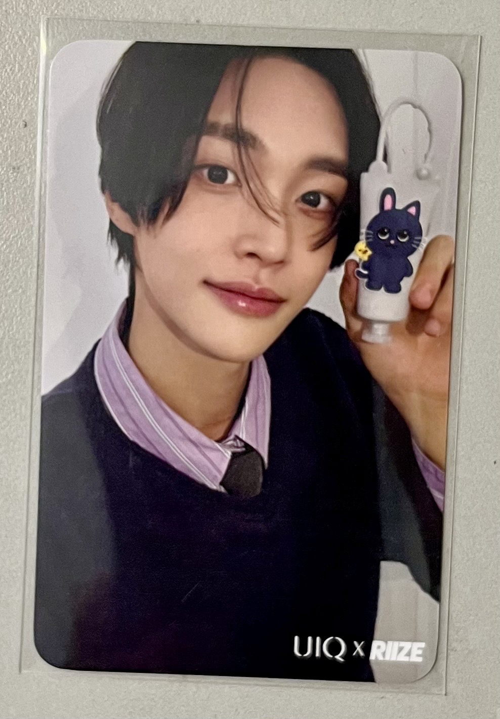 RIIZE 元彬 UIQ代言小卡