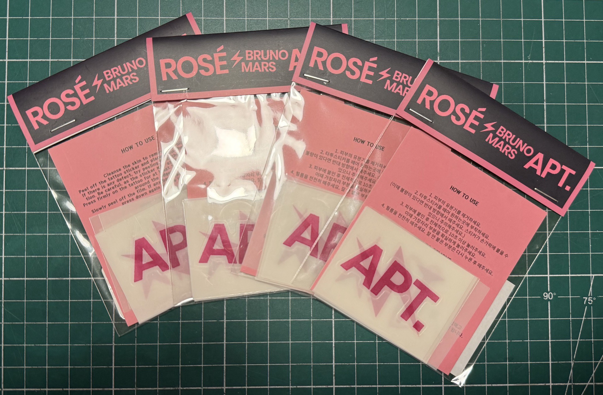 Rose’周邊紋身貼紙