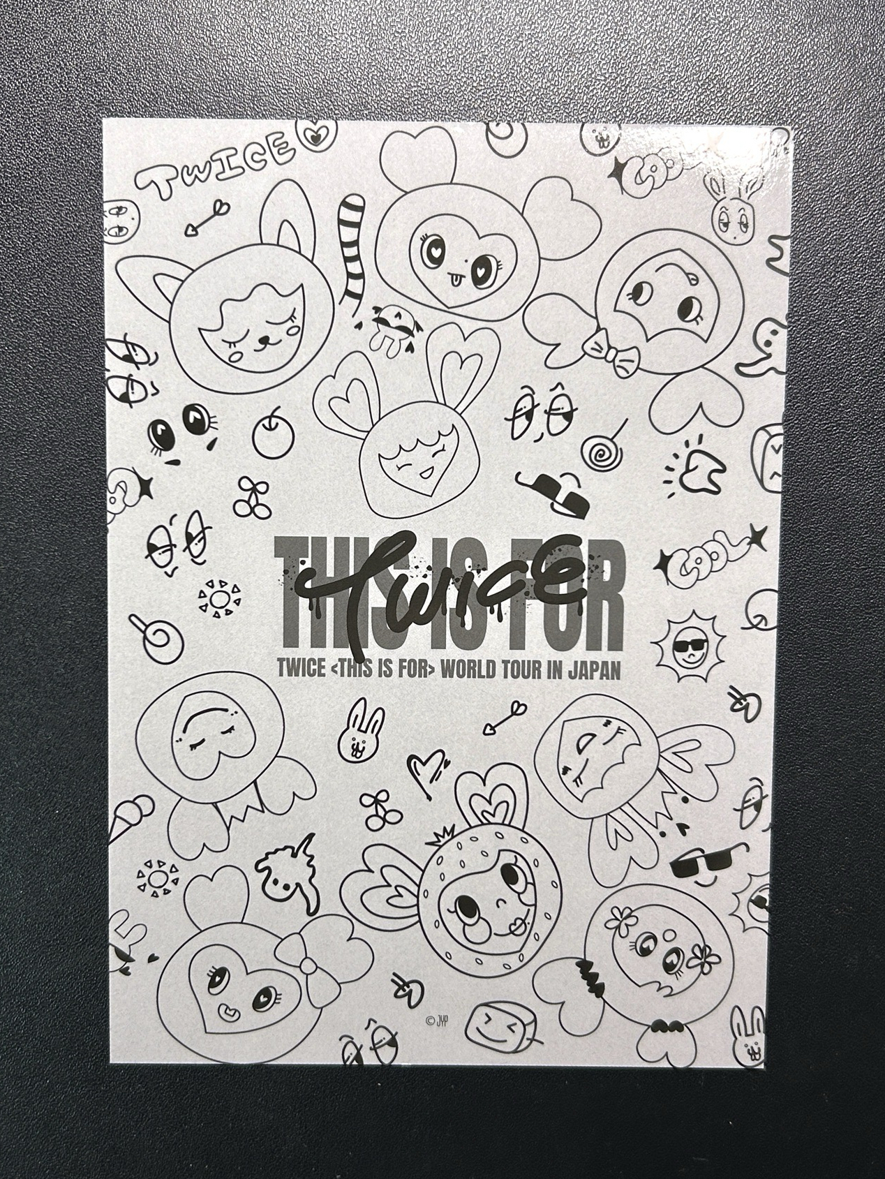 MINA 六巡隨機明信片大卡