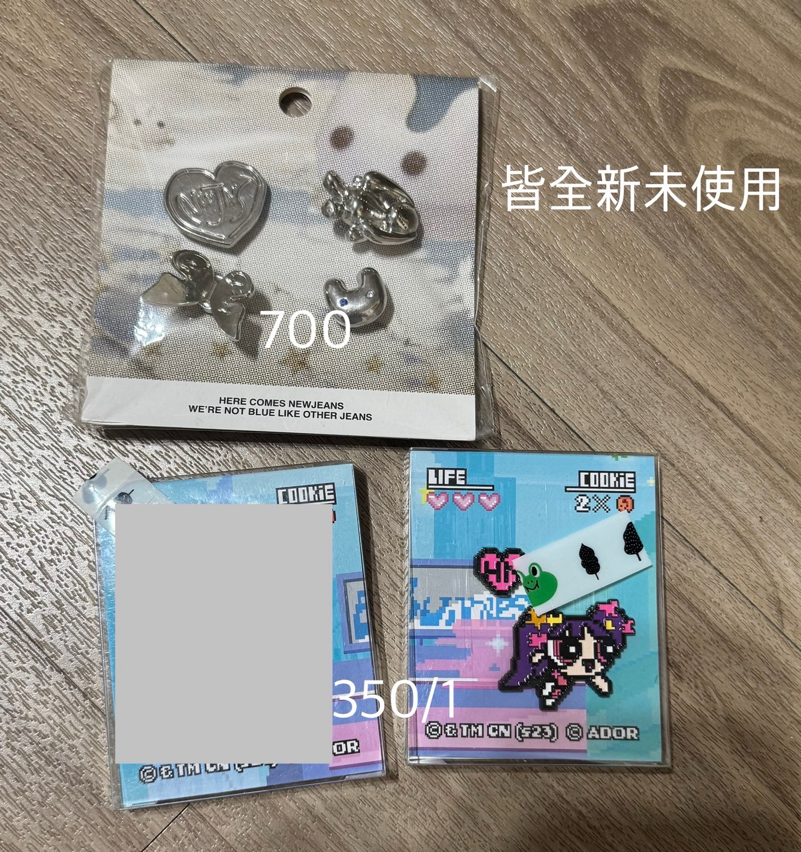 NewJeans 鞋扣 HANNI金屬徽章