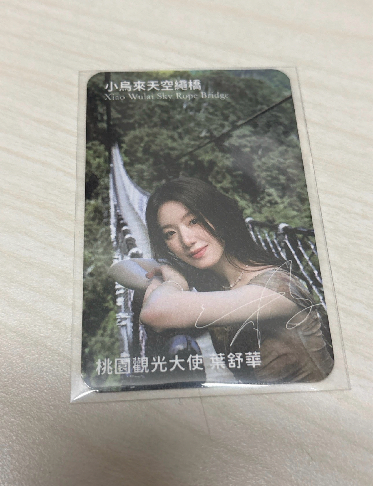 舒華桃園觀光代言卡