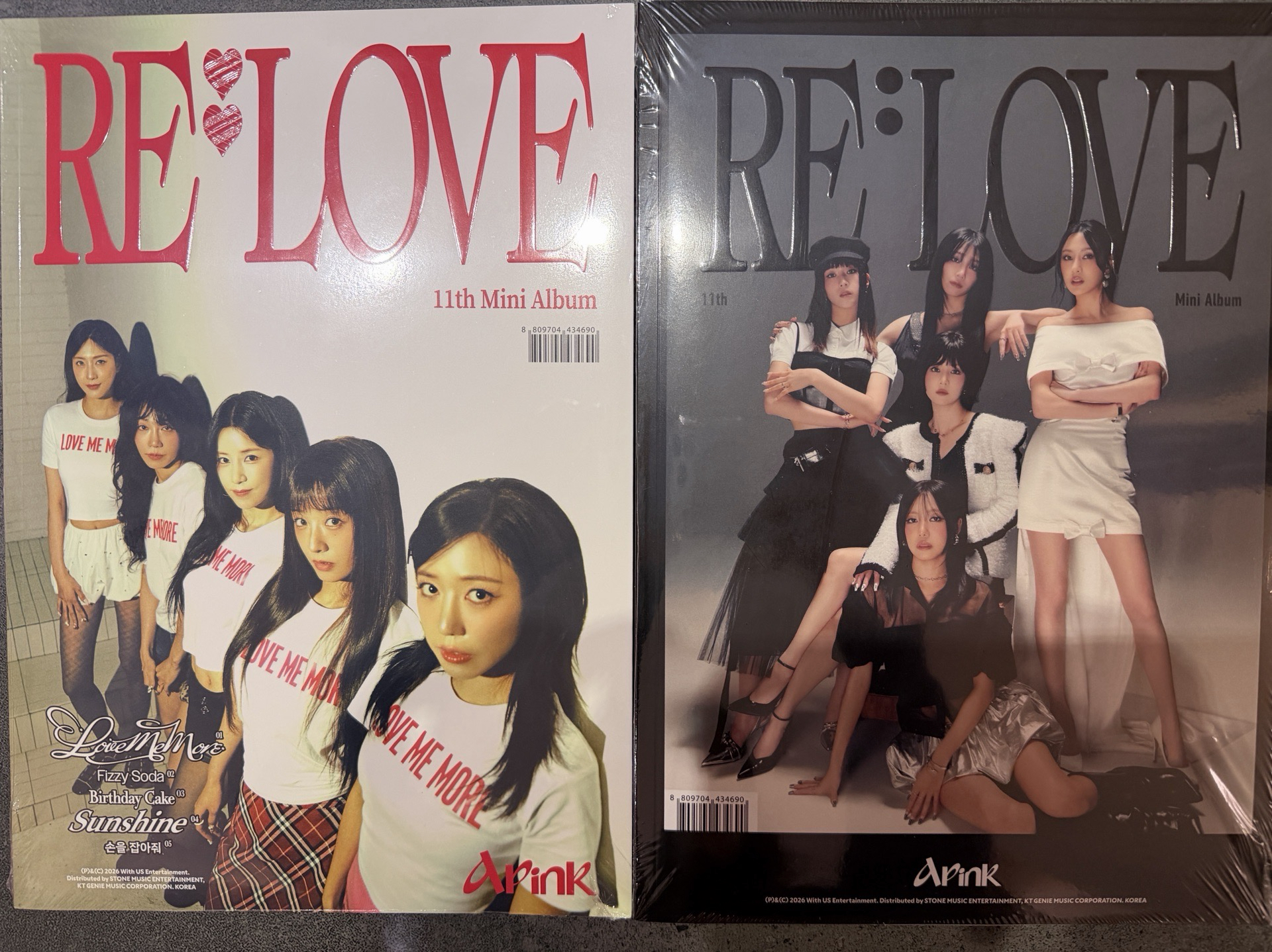 Apink RE:LOVE 專輯 兩版本